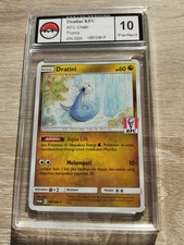 Carte pokémon Dratini KFC 185-SM-P gradé 10