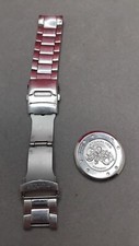 Lot de pièces pour montre Suisse Stührling (bracelet et fond boitier)
