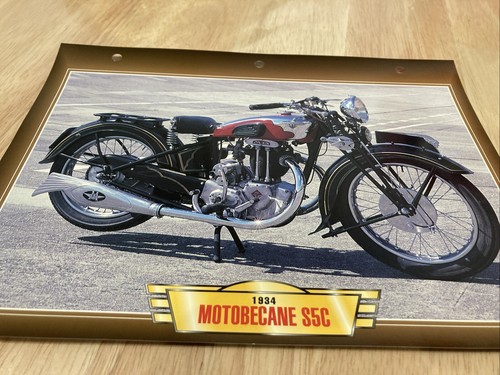 Motobécane 500 s5c 1934 fiche - motobécane,