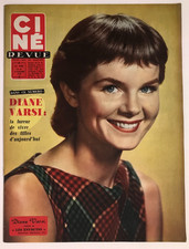 ►CINE REVUE 46/1958-VARSI-GREGORY PECK-AUDREY HEPBURN-MIJANOU BARDOT-JEAN GABIN
