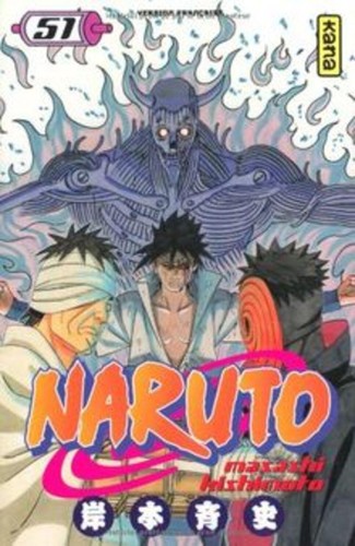 Livre naruto tome 51 - -,