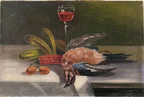Ancien tableau hst nature - hst,
