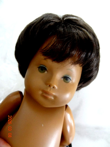 Rare poupée poupon métisse