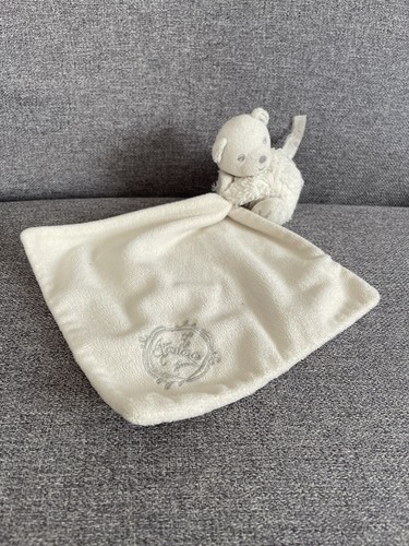 Doudou ours mouchoir - , blanc