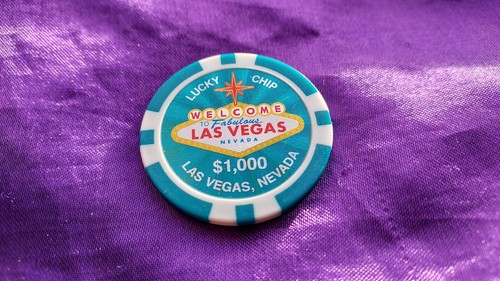 Magnet jeton 1000 lucky - magnet, chip