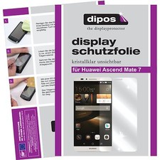 2x dipos Protection pour Huawei Ascend Mate 7 Film de d'écran cristal clair
