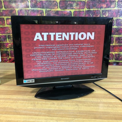 Sharp 19dv24u 720p lcd - sharp, 19"