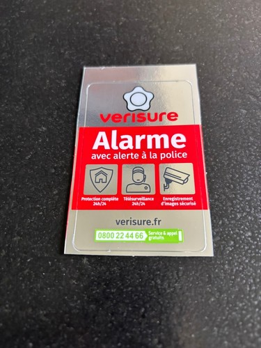 Autocollant verisure 5 cm - 8,