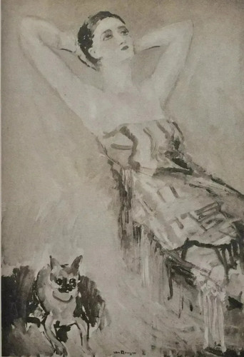 Kees van dongen jeune fille - van, :