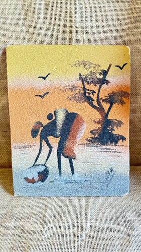 Tableau africain sable - tableau, en