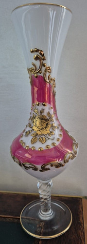 Vase ancien opaline - ancien,