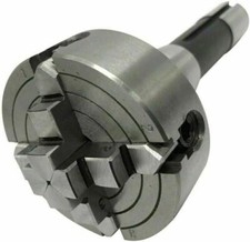 Mandrin indépendant 4 mâchoires 70 mm avec arbre de tige R8 7/16"X20...