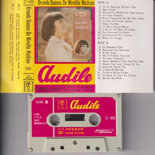 Mireille mathieu rare - mireille, k7