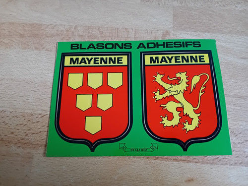 Carte postale blasons - carte, postale,