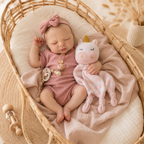 Aube mini poupée reborn - -,