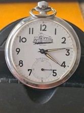 montre à Gousset Locomotive Cal HP 40 balancier OK Lire Descriptif 