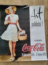 ART OU PUBLICITÉ RÉTROSPECTIVE COCA-COLA CARRROUSEL DU LOUVRE PARIS 1995/1996