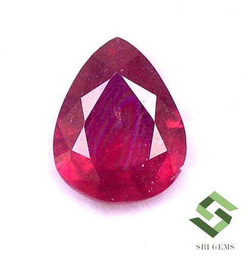 Cts naturel rubis poire - 2.43,