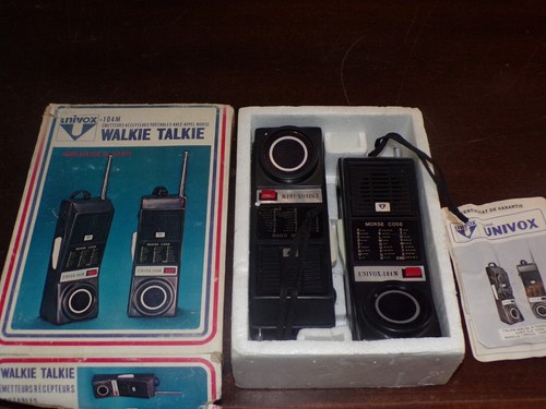 Walkie talkie univox - walkie,