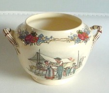 Sarreguemines Obernai ancien sucrier Mdle Bambou H. Loux Utzschneider & Cie  U&C