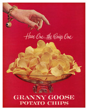 Affiche vintage Granny Goose