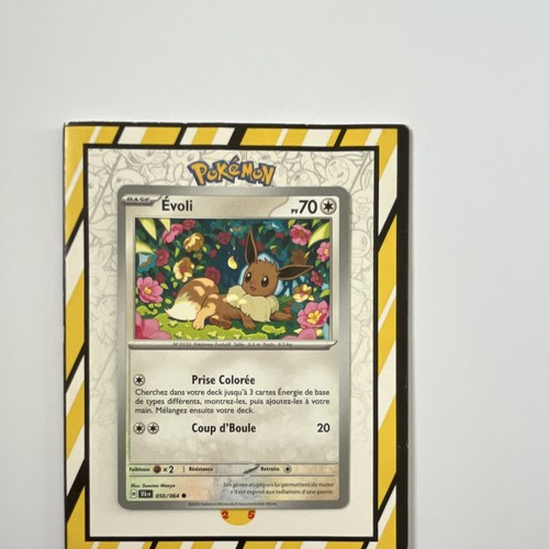 Carte pokémon evoli - carte,