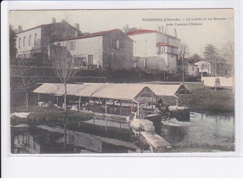 Podensac lavoir et les - le,