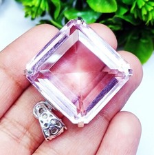 Topaze Rose Clair GS Pendentif