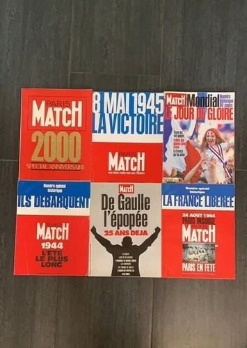 Lot magazines paris match - lot, paris-match