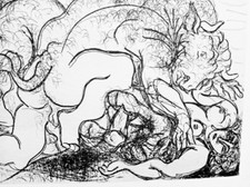 LA SUITE VOLLARD 1956 -PICASSO -  GRAVURE