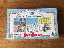 Jeu éducatif de 28 cubes en