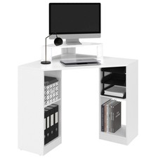 Bureau d'angle HARRY blanc