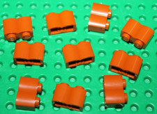 10 x Lego Star Wars DkOrange Brick Log ref 30136 set 10236 Ewok Village-UCS