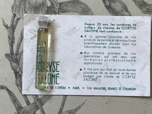 Ancienne miniature parfum - ancienne, de
