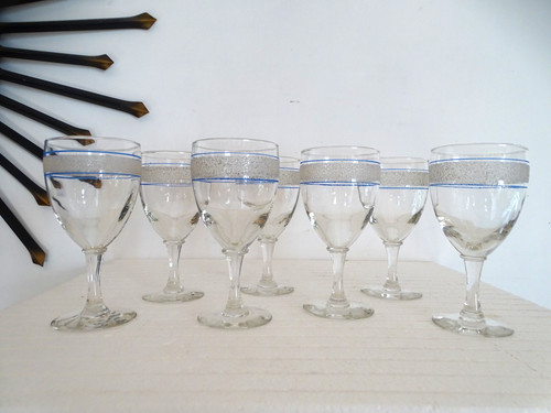 Verres vin rouge - rouge, verre