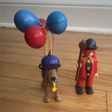Playmobil circus clown - clown, dog