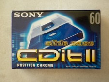 Cassette audio Sony CDit-II 60