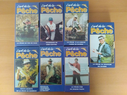 Vhs lot art de - vhs, 7