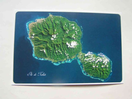 Carte postale polynesie - carte, postale.