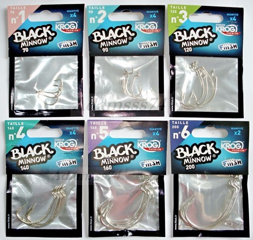 Fiiish black minnow premium - black,