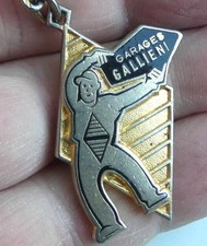 Ancien porte clé Automobile Renault Losange Garage Gallieni Villemomble...