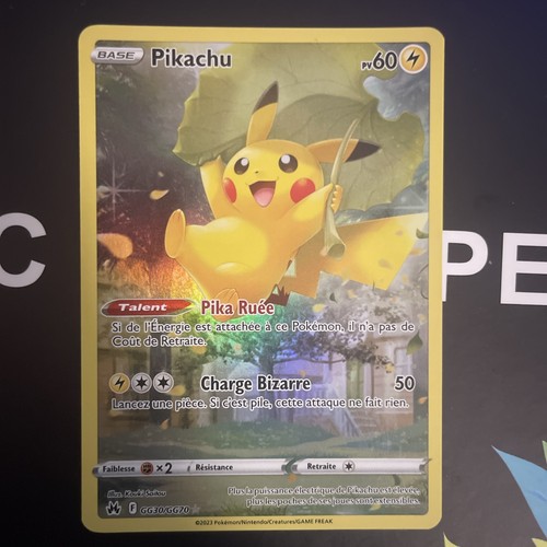 Carte pokémon pikachu - carte,