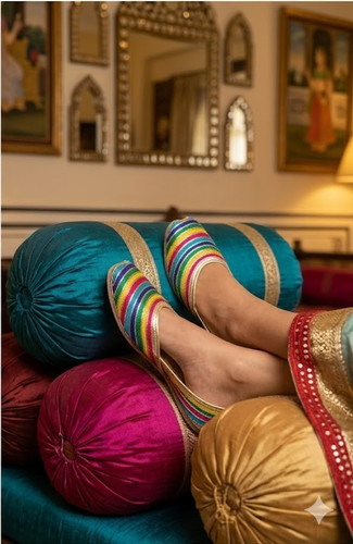 Chaussures plates indiennes