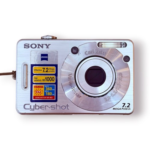Sony cyber shot - dsc-w70, silver