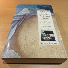 J-J. Pauvert . "Anthologie hist. des lectures érotiques .1995. T5. Comme neuf.