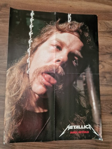 Affiche metallica années - affiche, 90