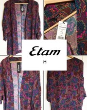 Veste fleurie esprit kimono