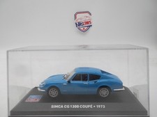 1/43 SIMCA CG 1300 Coupé 1973 Bleue IXO/Altaya