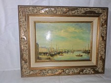 HUILE SUR PANNEAU - EMILE