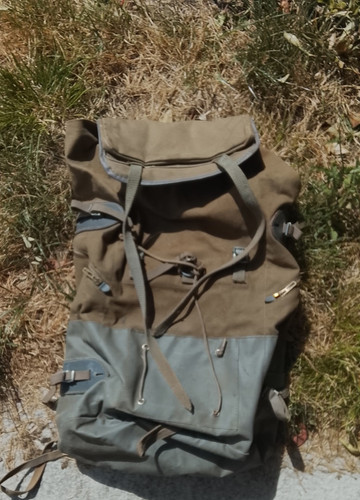 Ancien sac dos millet - dos,